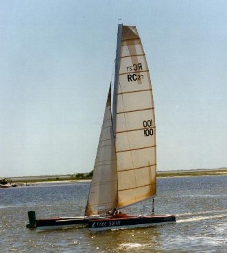 rc 27 sailboat