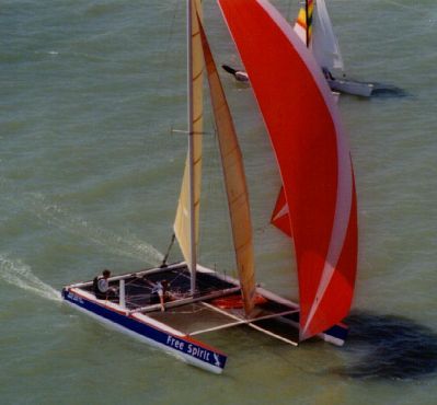 rc sailing catamaran