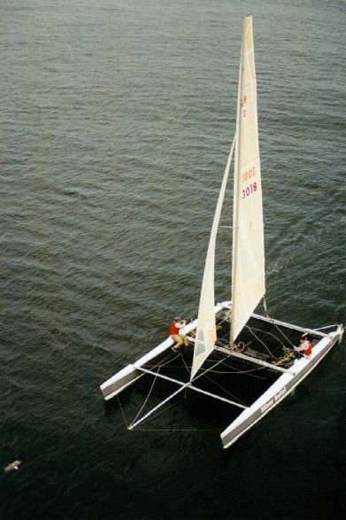 Rc sailing best sale catamaran